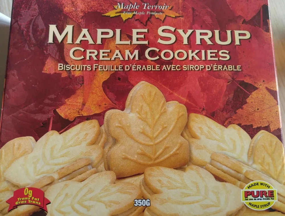 Pure Maple Cream Cookies 350G