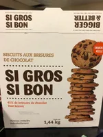 Biscuits aux brisures de chocolat