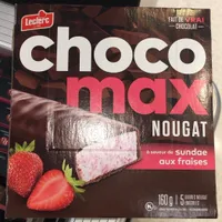 Choco max sundae aux fraises