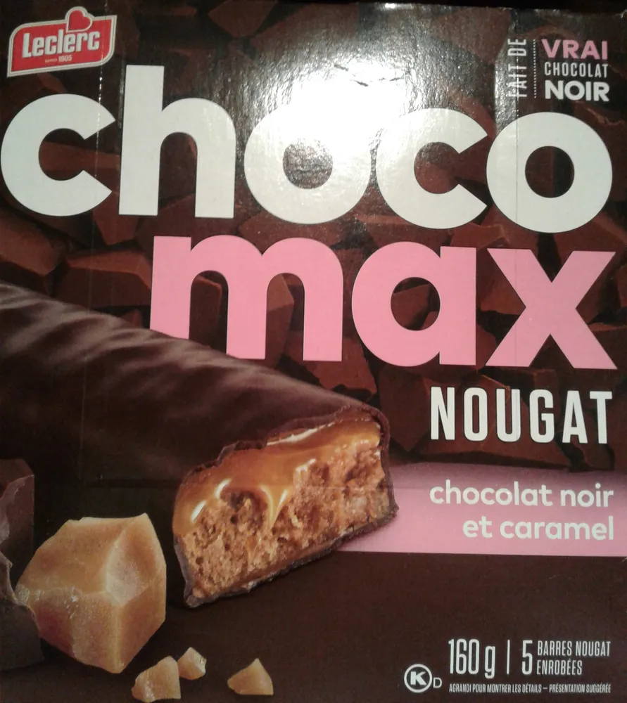 Choco max dark chocolate noir et caramel
