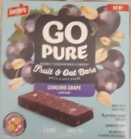 Go Pure Fruit & Oat Bars - Concord Grape