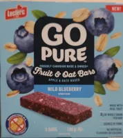 Go Pure Wild Blueberry Fruit And Oat Bars
