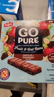 Barres fruits et avoine chocolat et fraise - GoPure