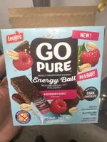 Raspberry Burst Energy Ball in a bar!