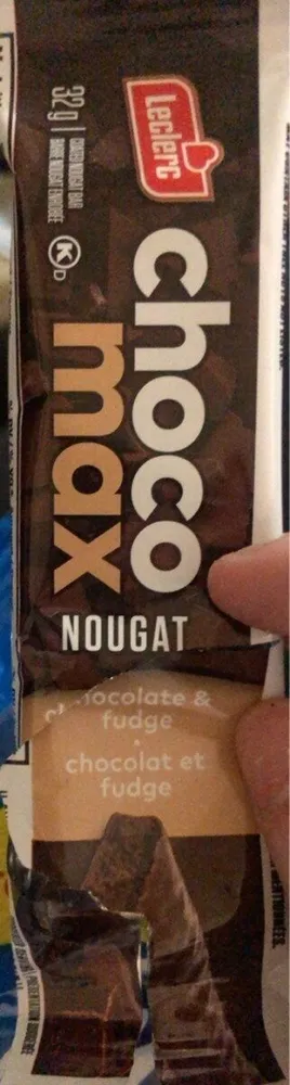 Barre nougat enrobée