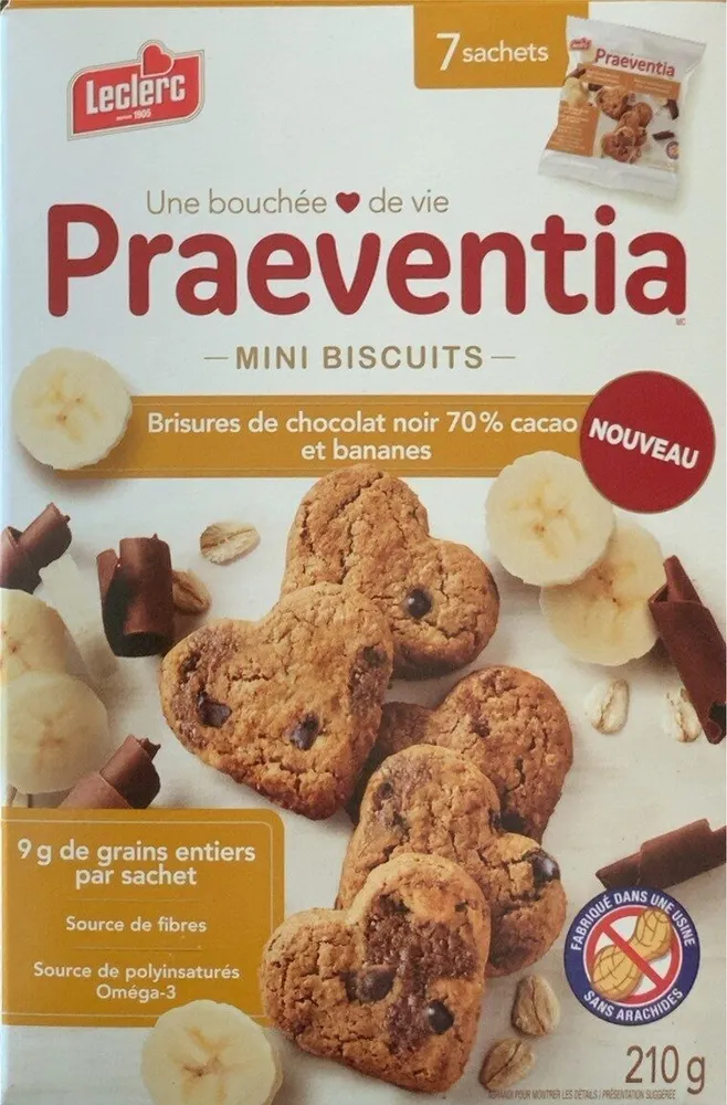 70% Chocolate chips & Banana Mini Cookies