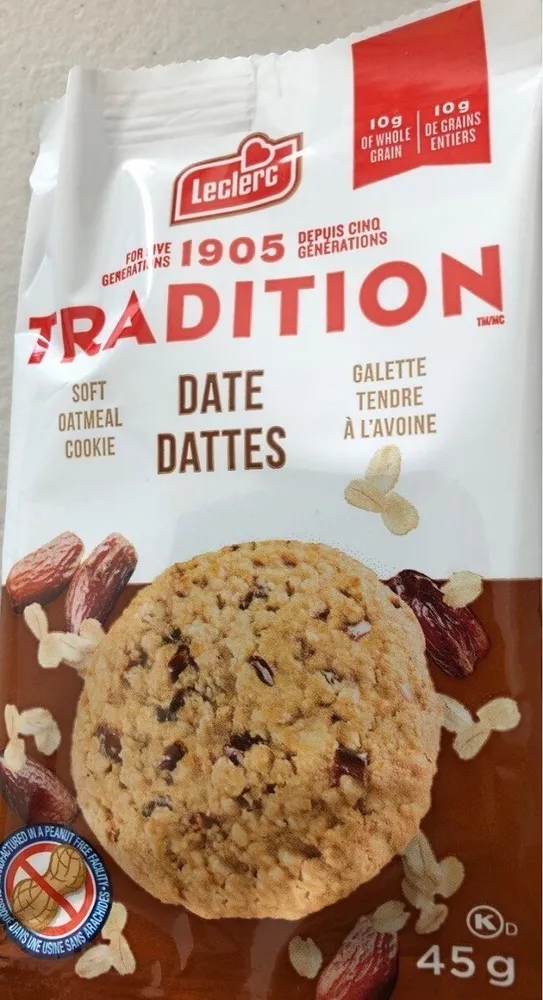 Biscuit Tradition Dattes