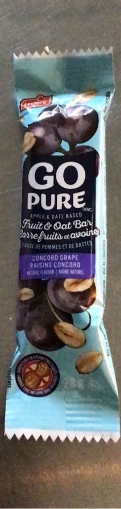 Barre fruits et avoine | GO PURE