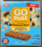 Banana Chocolate-Chip Oatmeal Bars