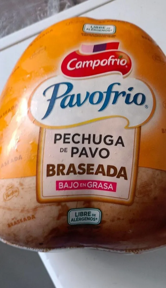 Pechuga de pavo braseada