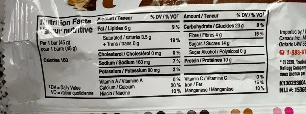 peanut butter chocolate special k protein bar