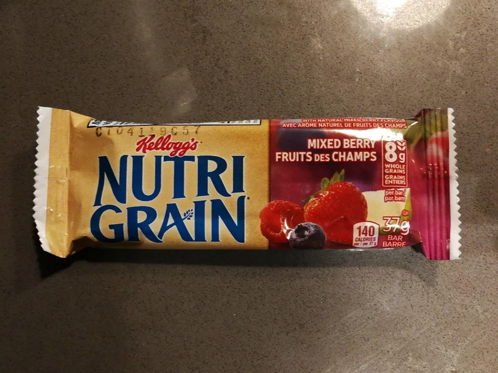 Nutri grain fruits des champs