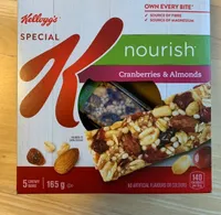 Nourish cranberries and almonds