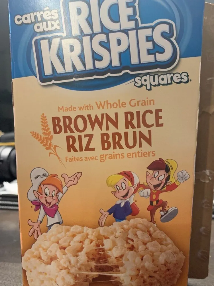 RICE KRISPIES squares BROWN RICE