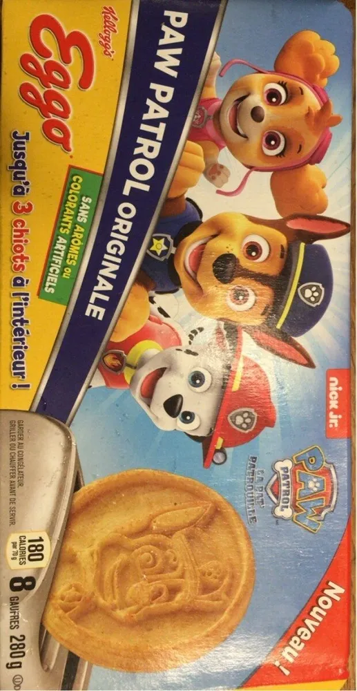 Eggo paw Patrol original