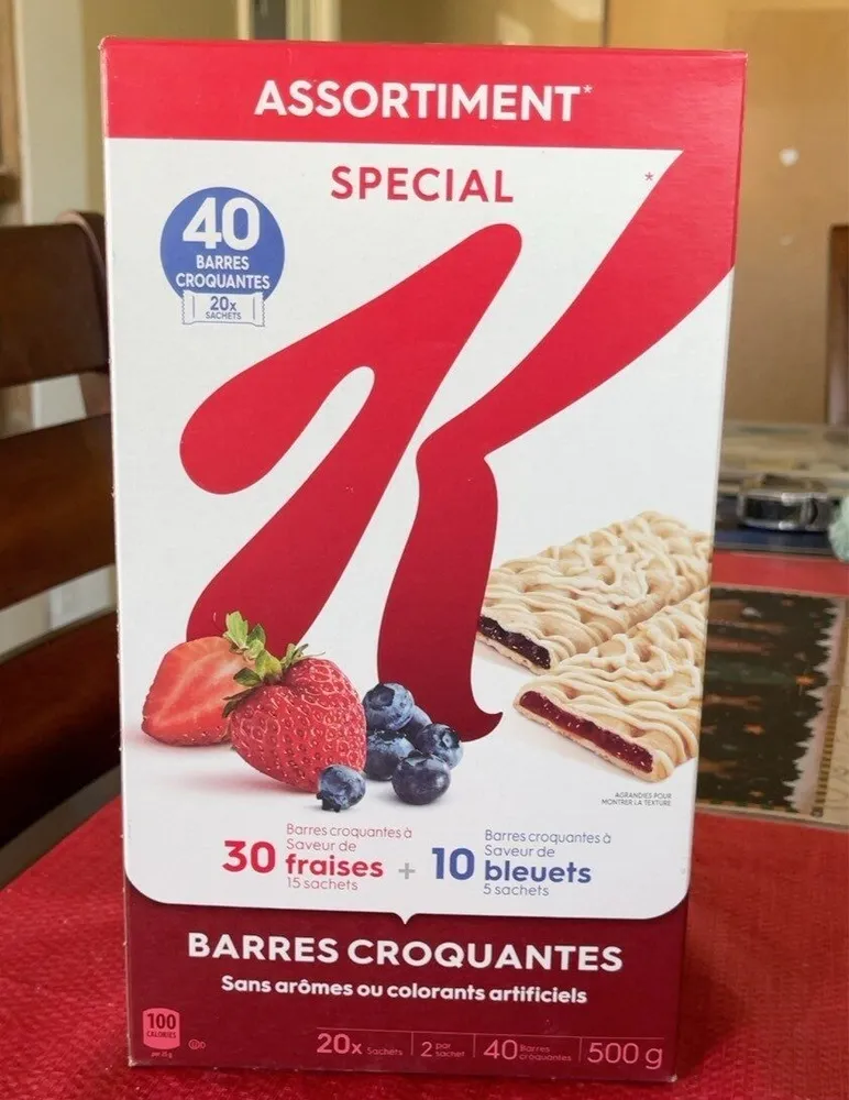 Barres croquantes