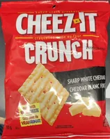 Cheez it cheddar blanc fort