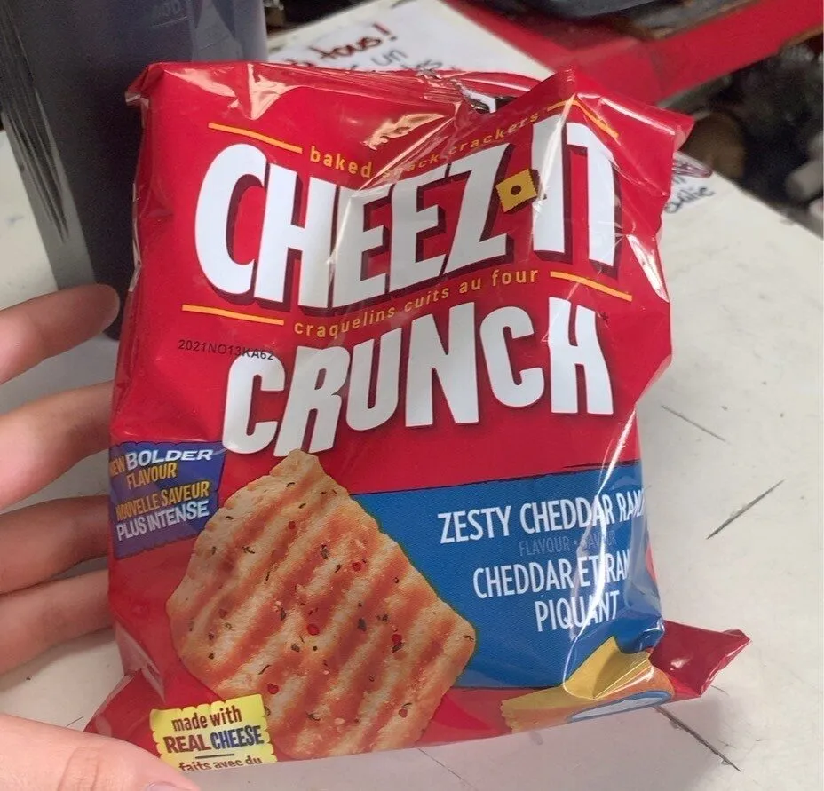 Cheez it cheddar