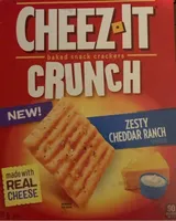 Cheez It Crunch Cheddar et Ranch Piquant