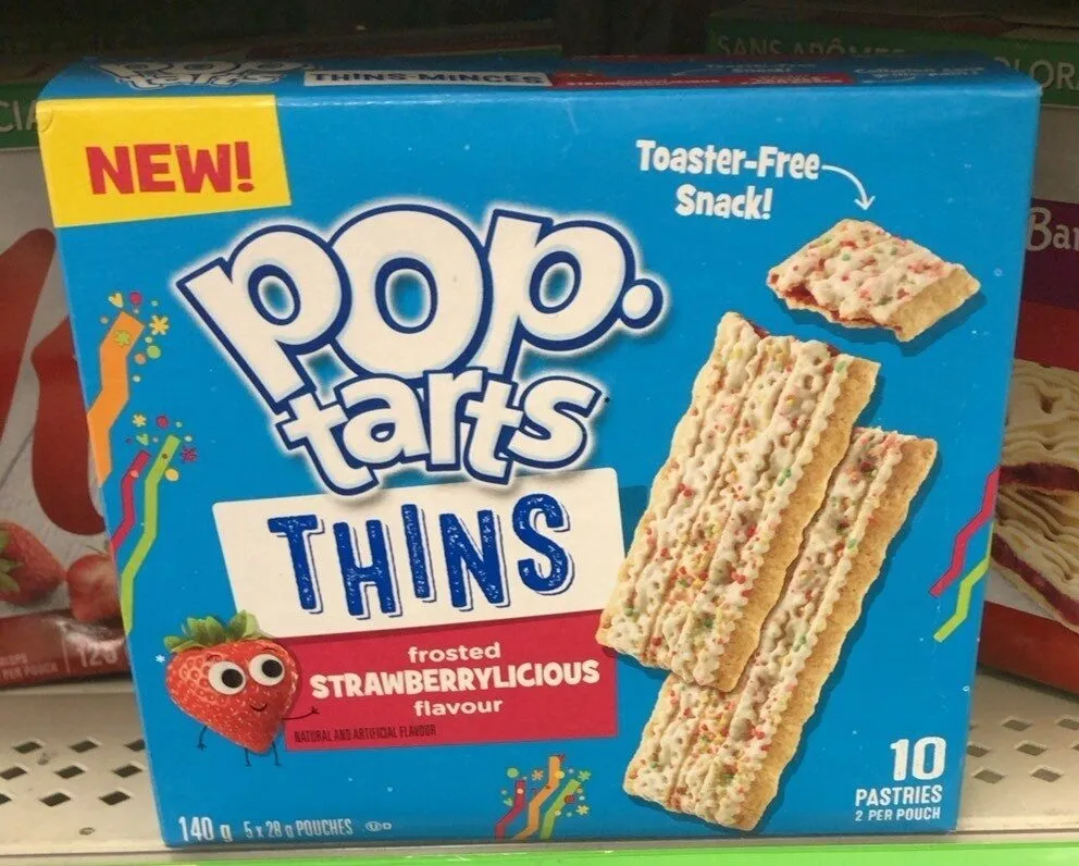Pop tarts thins