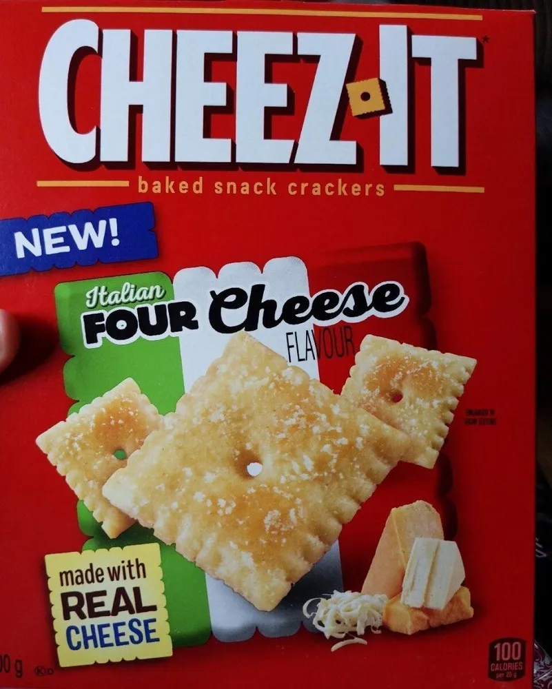 Italian four cheese cracker