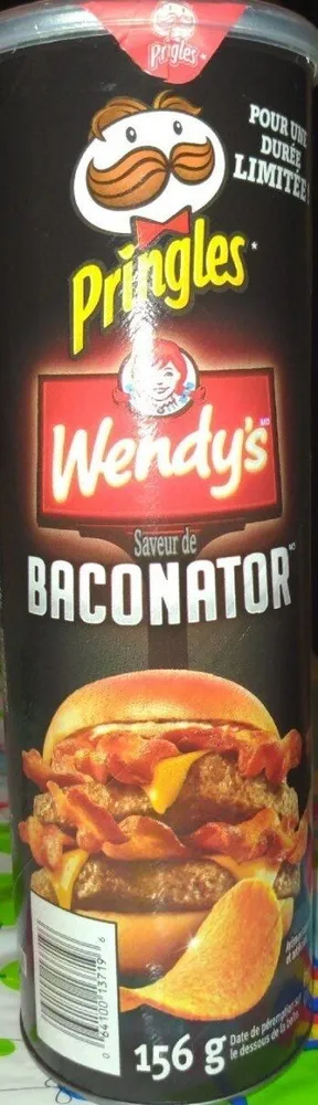Pringles baconator wendy's
