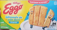 Bâtonnets de pain doré Eggo