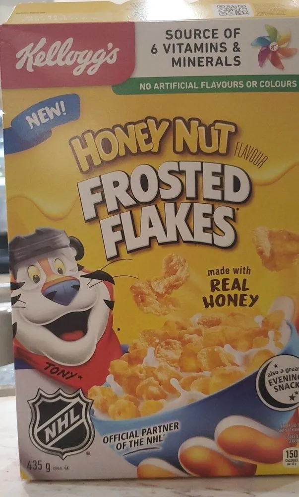 Honey nut favor Frosted flakes