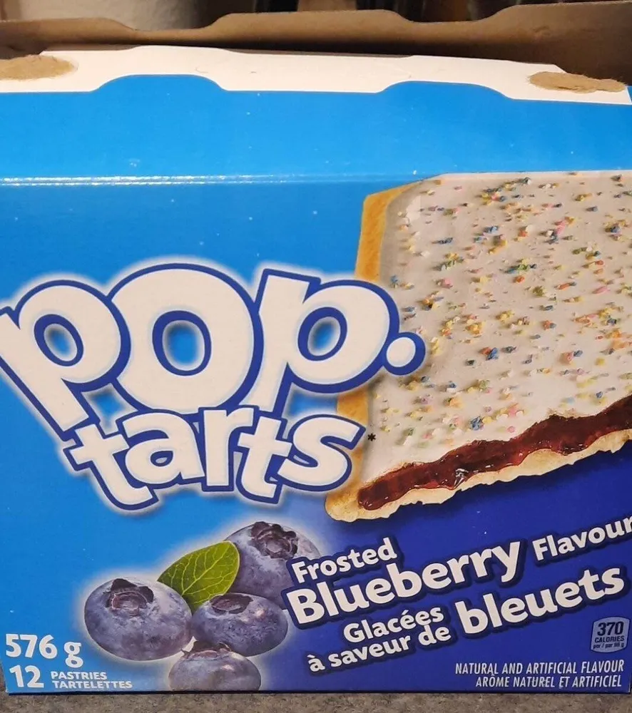 Poptarts bleuets