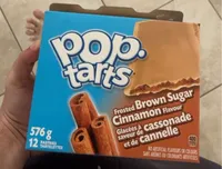 Pop Tarts frosted brown sugar and cinnamon flavour