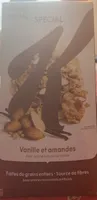 Céréales vanille et amandes