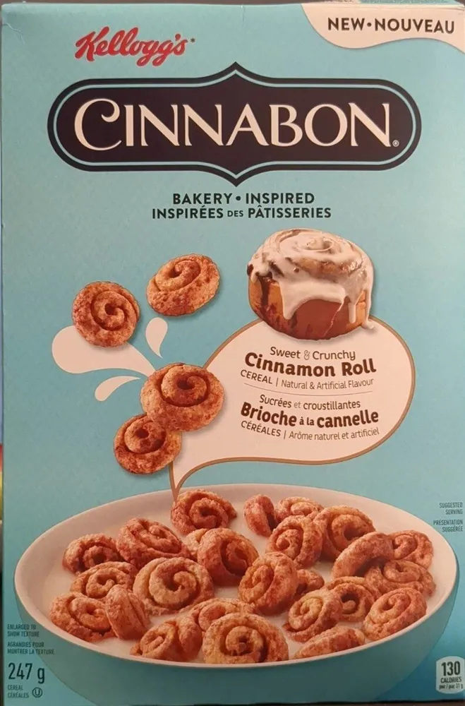 Cinnabon Sweet & Crunch Cinnamon Roll Cereal
