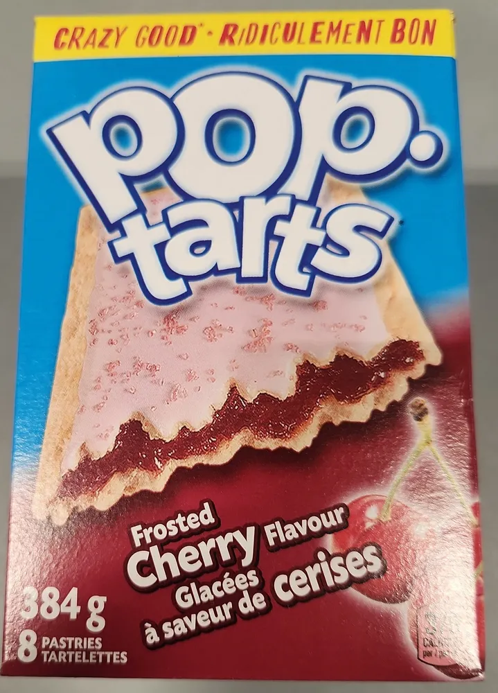 Frosted Cherry Flavour Pop Tarts