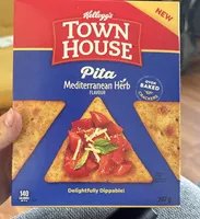Pita Crackers Mediterranean Herb