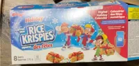 Holiday Rice Krispies squares