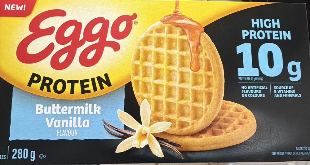 Eggo Protein Buttermilk Vanilla