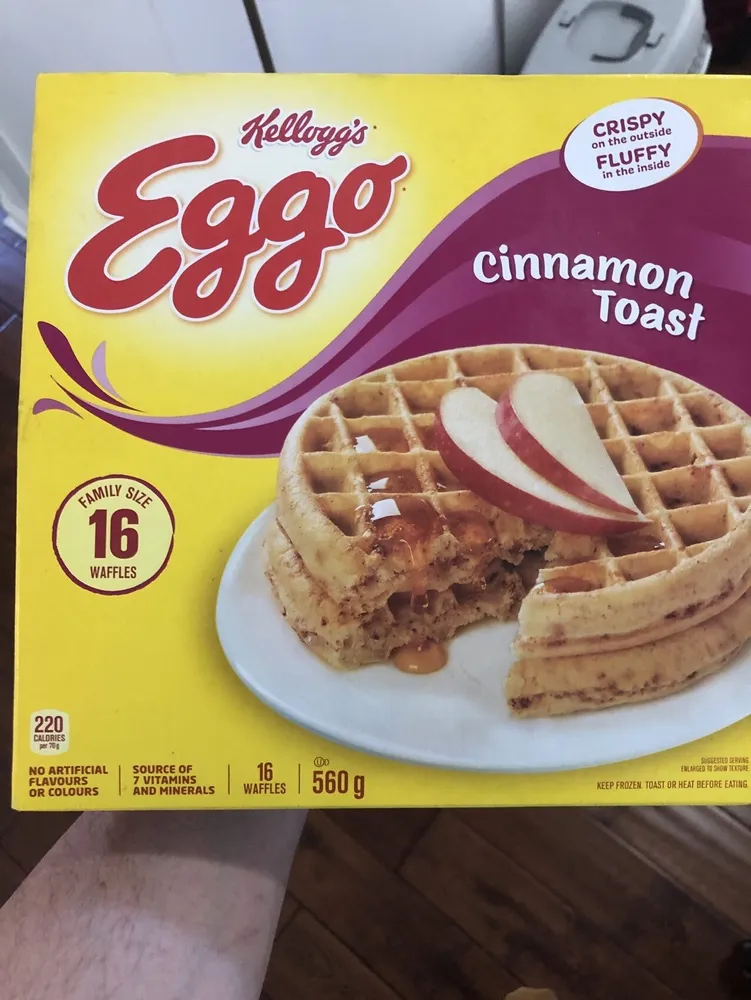 Eggo cinnamon toast