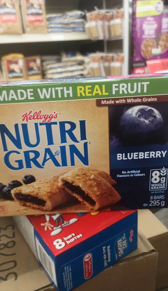 Barres De Céréales Nutri-grain (bleuets)