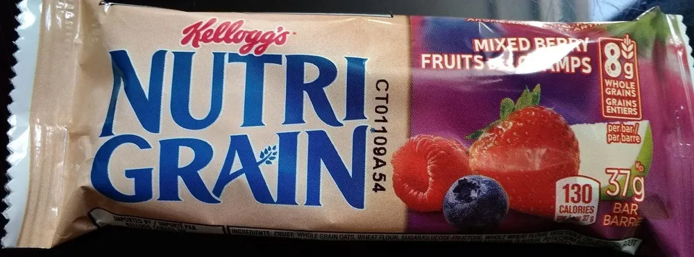 Nutri grain framboises
