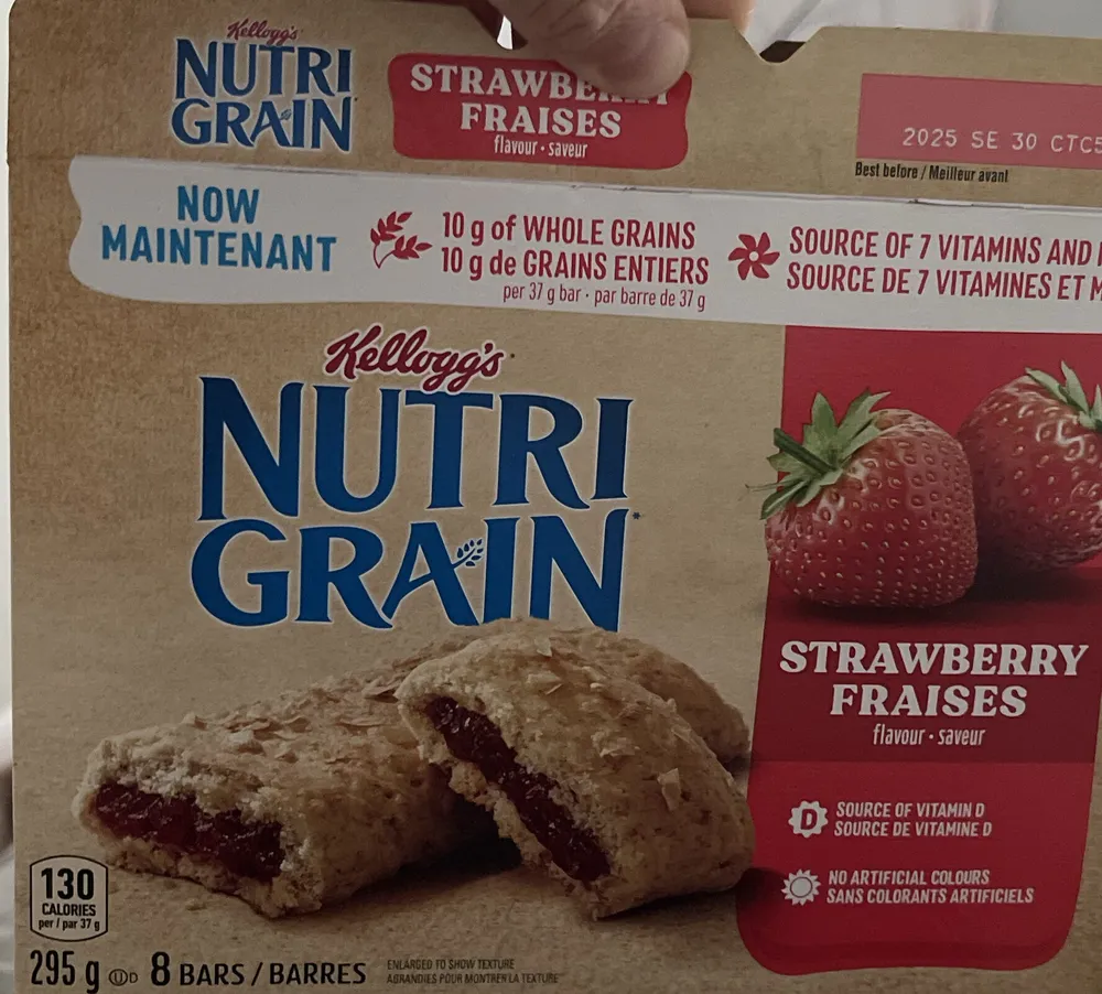 Nutri-grain fraise