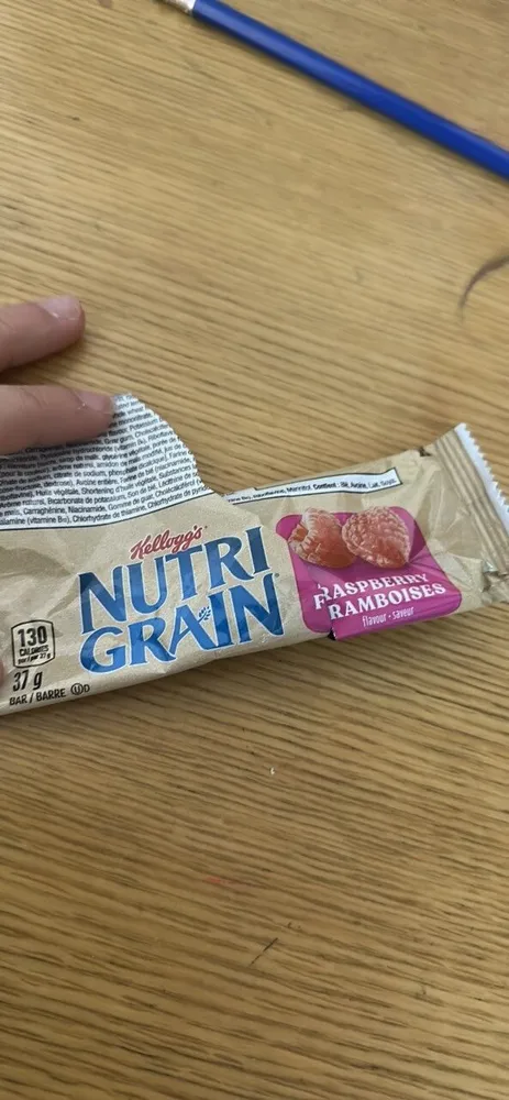 Nutri Grain Raspberry