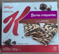barres croquantes au chocolat Spécial K