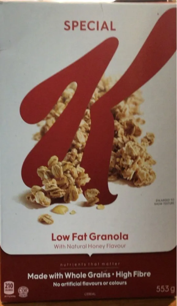 Kelloyy’s Granola pauvre en gras