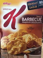 Special k cracker chips bbq gram imported from canada