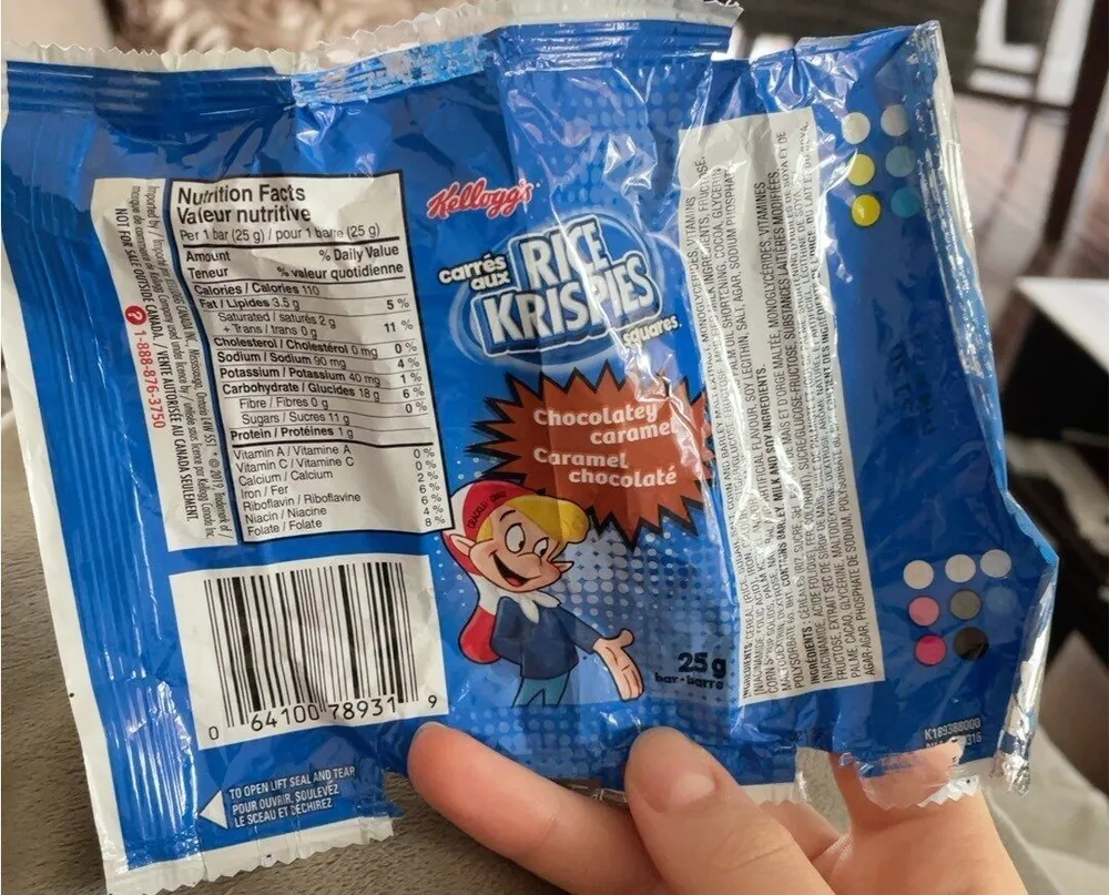 Rice krispies squares