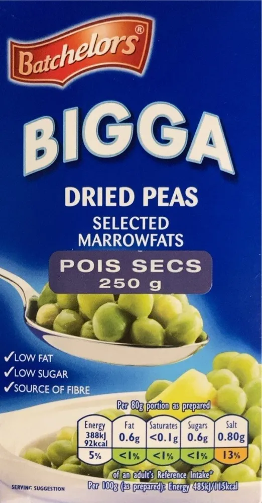 Dried Marrowfat peas