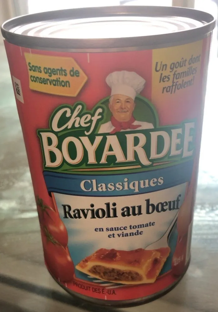 Ravioli au boeuf