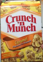 Crunch n’ Munch caramel popcorn with peanuts