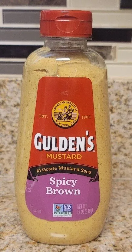 Gulden's Mustard Spicy Brown