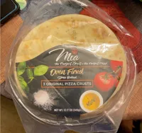 Oven Fired Stone Baked 3 Original Pizza Crusts